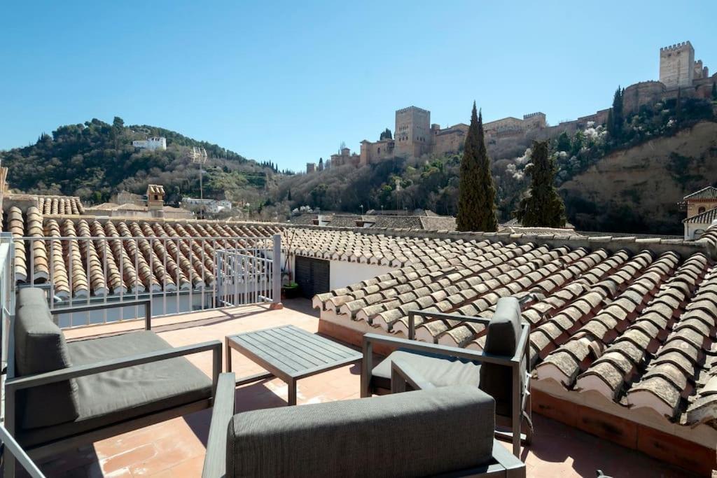 Vista Alhambra I- Private Roof Top Terrace - Wifi Granada Eksteriør billede