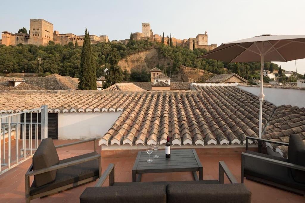 Vista Alhambra I- Private Roof Top Terrace - Wifi Granada Eksteriør billede
