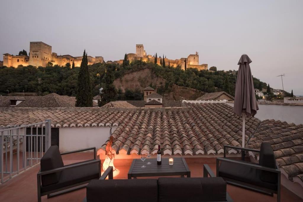 Vista Alhambra I- Private Roof Top Terrace - Wifi Granada Eksteriør billede